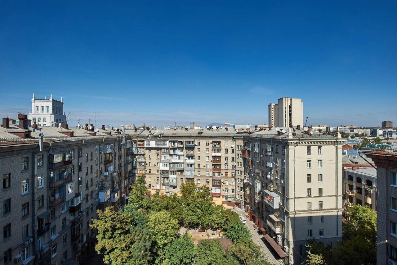 Уникальный Двухуровневый Пентхаус С Террасой Jarkov Exterior foto