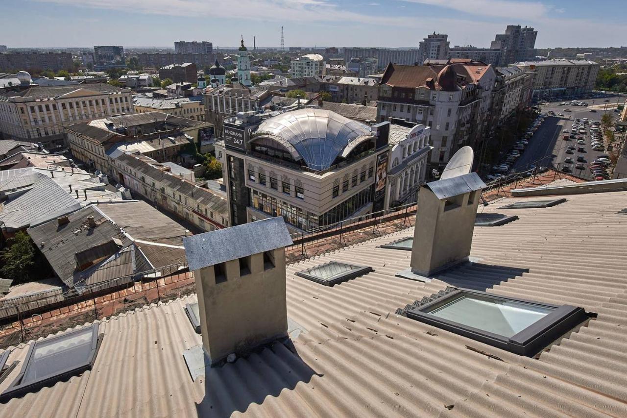 Уникальный Двухуровневый Пентхаус С Террасой Jarkov Exterior foto